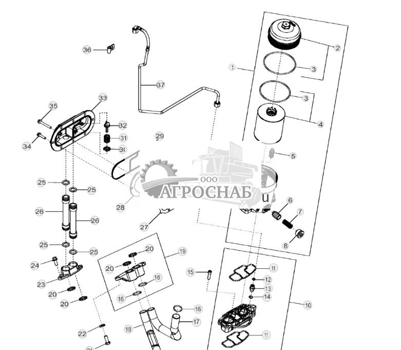 5923 Engine Oil Cooler and Oil Filter - ST142035 75.jpg